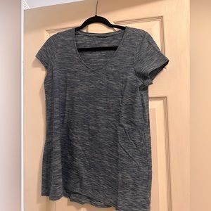 Blue short sleeve shirt - size S